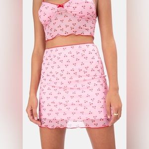 COPY - Cherries set (top & skirt) Adika 🍒